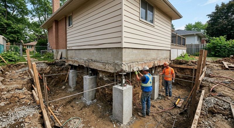 Basement Underpinning in Middleburg, FL