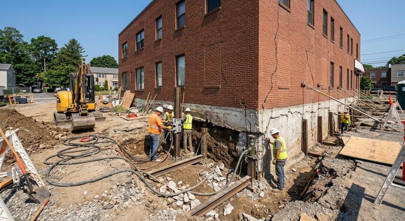 Building Foundation Repair in Saint Johns, FL