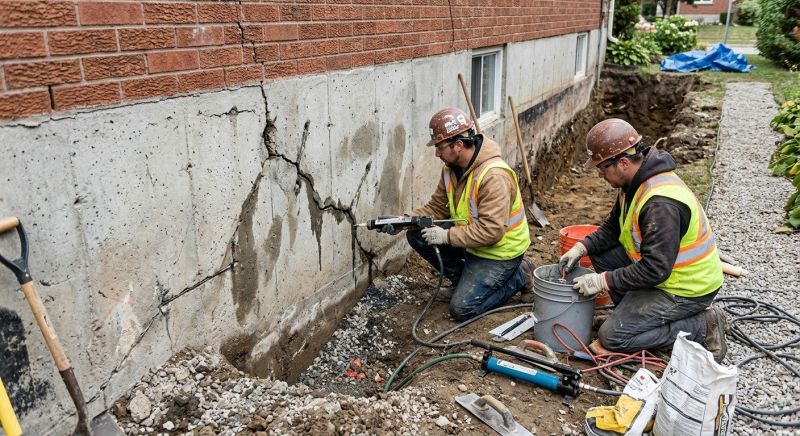 Cracked Foundation Repair in Duval County, FL