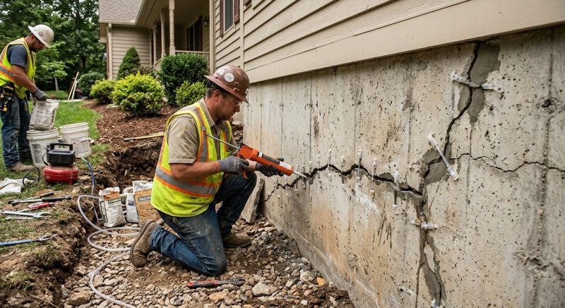 Cracked Foundation Repair in Orange Park, FL