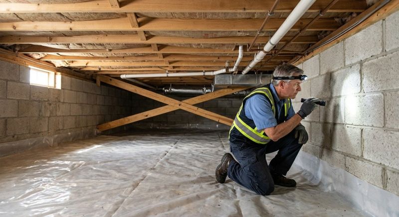 Crawl Space Leveling in Middleburg, FL