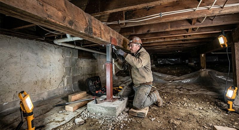 Crawlspace Foundation Repair in Keystone Heights, FL