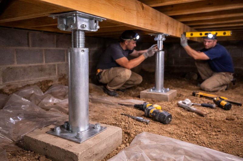 Crawlspace Structural Repair in Middleburg, FL