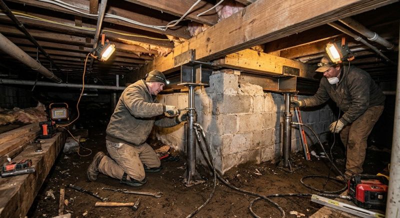 Deep Foundation Repair in Middleburg, FL