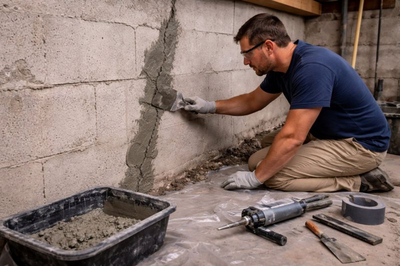 Foundation Crack Repair in Duval County, FL
