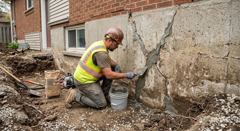 Foundation Crack Repair in Middleburg, FL