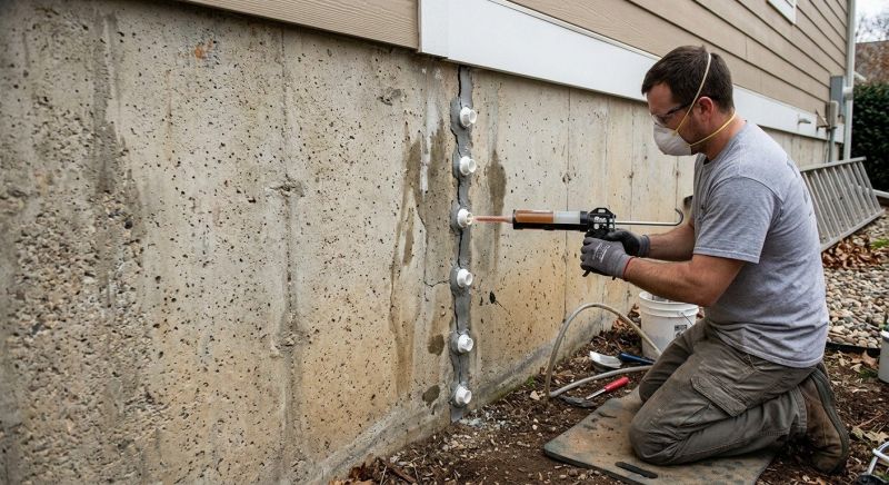 Foundation Crack Sealing in Middleburg, FL