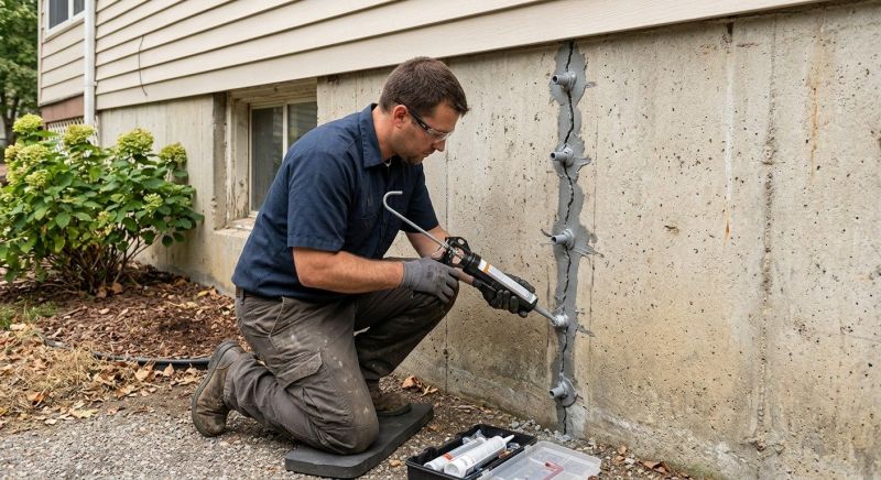 Foundation Crack Sealing in Middleburg, FL