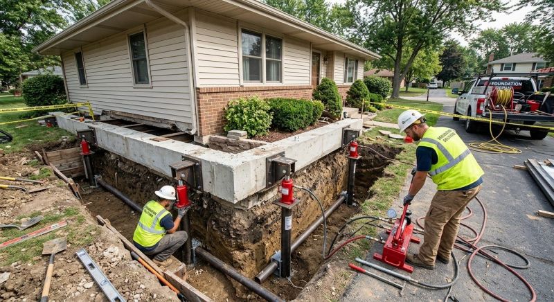 Foundation Jacking in Clay County, FL