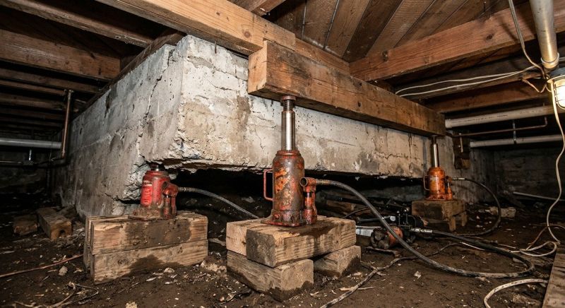 Foundation Jacking in Green Cove Springs, FL