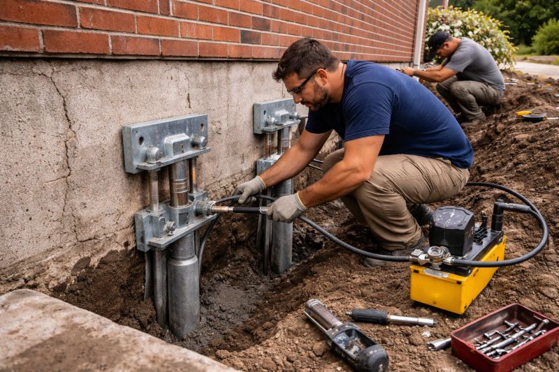 Foundation Pier Repair in Middleburg, FL