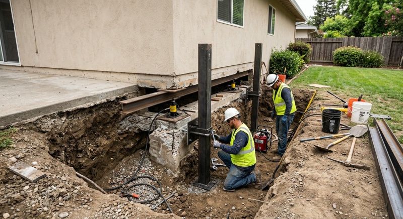 Foundation Pier Repair in Middleburg, FL