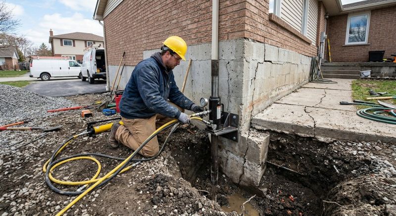 Foundation Settlement Repair in Middleburg, FL