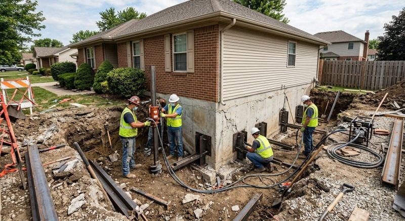 Foundation Structural Repair in Keystone Heights, FL