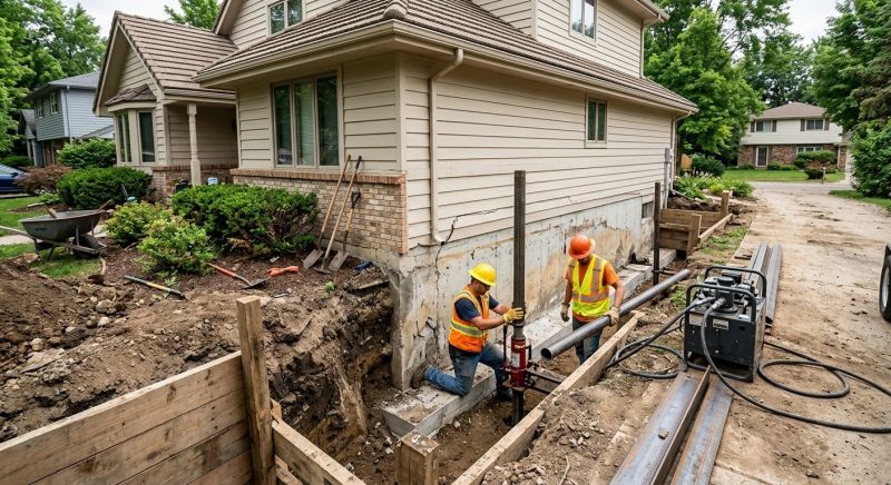Home Foundation Repair in Bradford County, FL