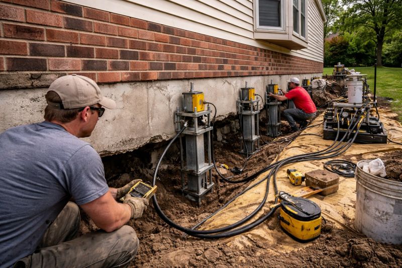 Settling Foundation Service in Bradford County, FL