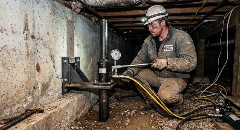 Settling Foundation Service in Saint Johns, FL