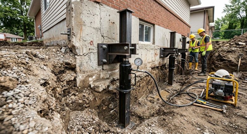 Sinking Foundation Lifting in Middleburg, FL