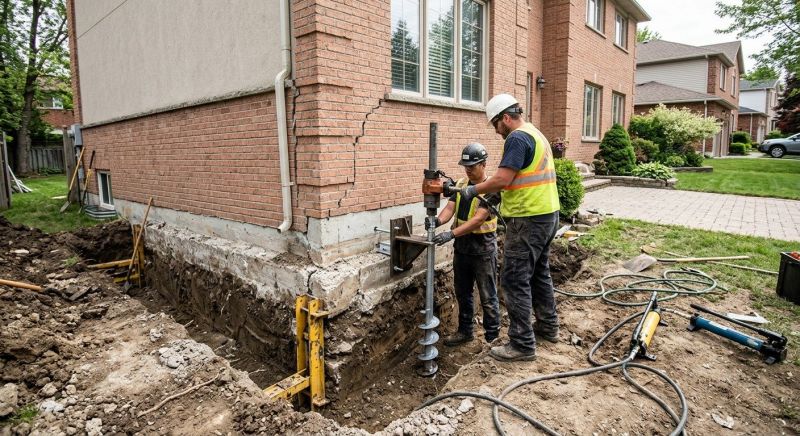 Sinking Foundation Repair in Baker County, FL