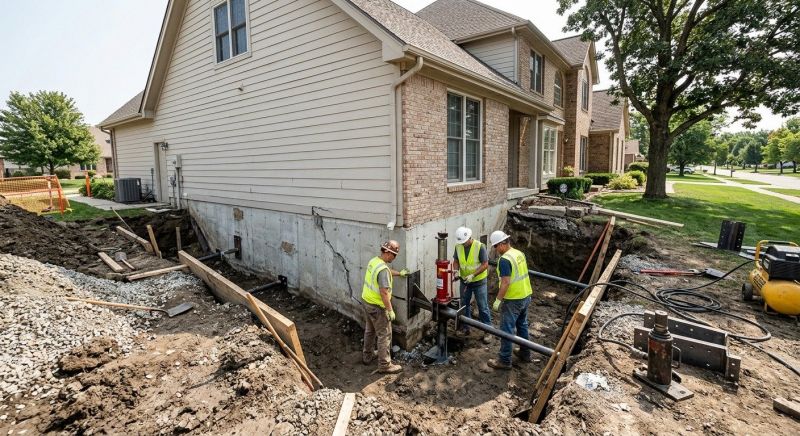 Sinking Foundation Repair in Duval County, FL