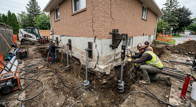 Sinking Foundation Repair in Jacksonville, FL