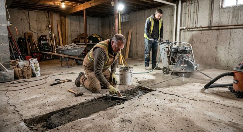 Slab Foundation Repair in Middleburg, FL