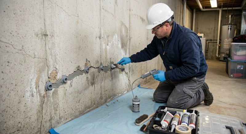 Structural Crack Repair in Middleburg, FL