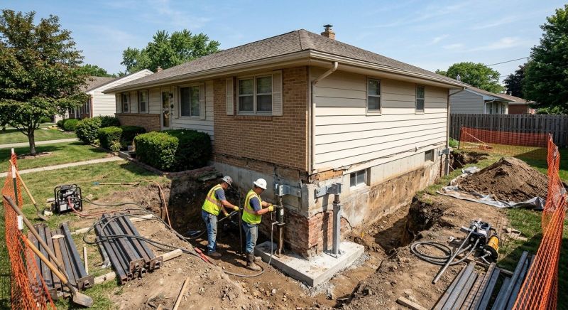 Structural Foundation Repair in Lawtey, FL