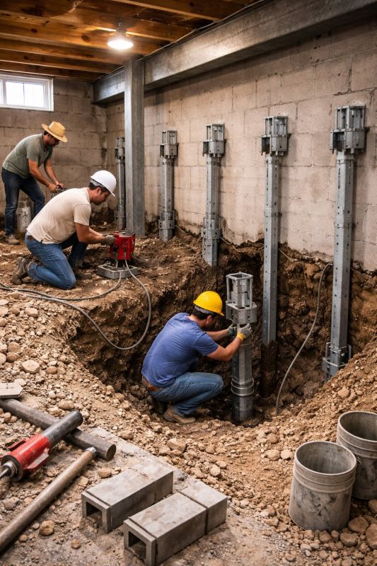 Structural Underpinning in Middleburg, FL